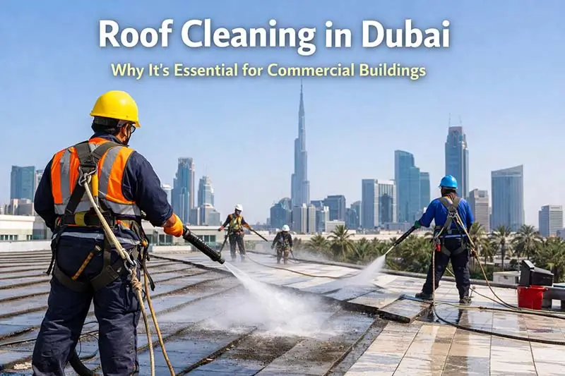 Roof Cleaning in Dubai: Why It’s Essential for Commercial Buildings
